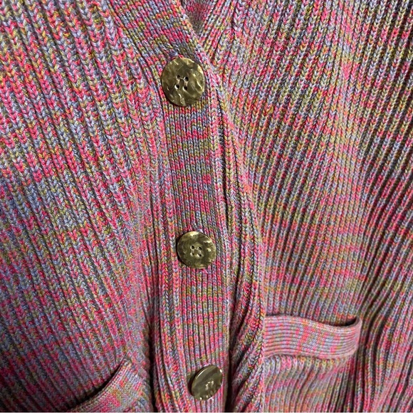Vintage TABI Cotton‎ Multicoloured Cardigan - Picture 7 of 10